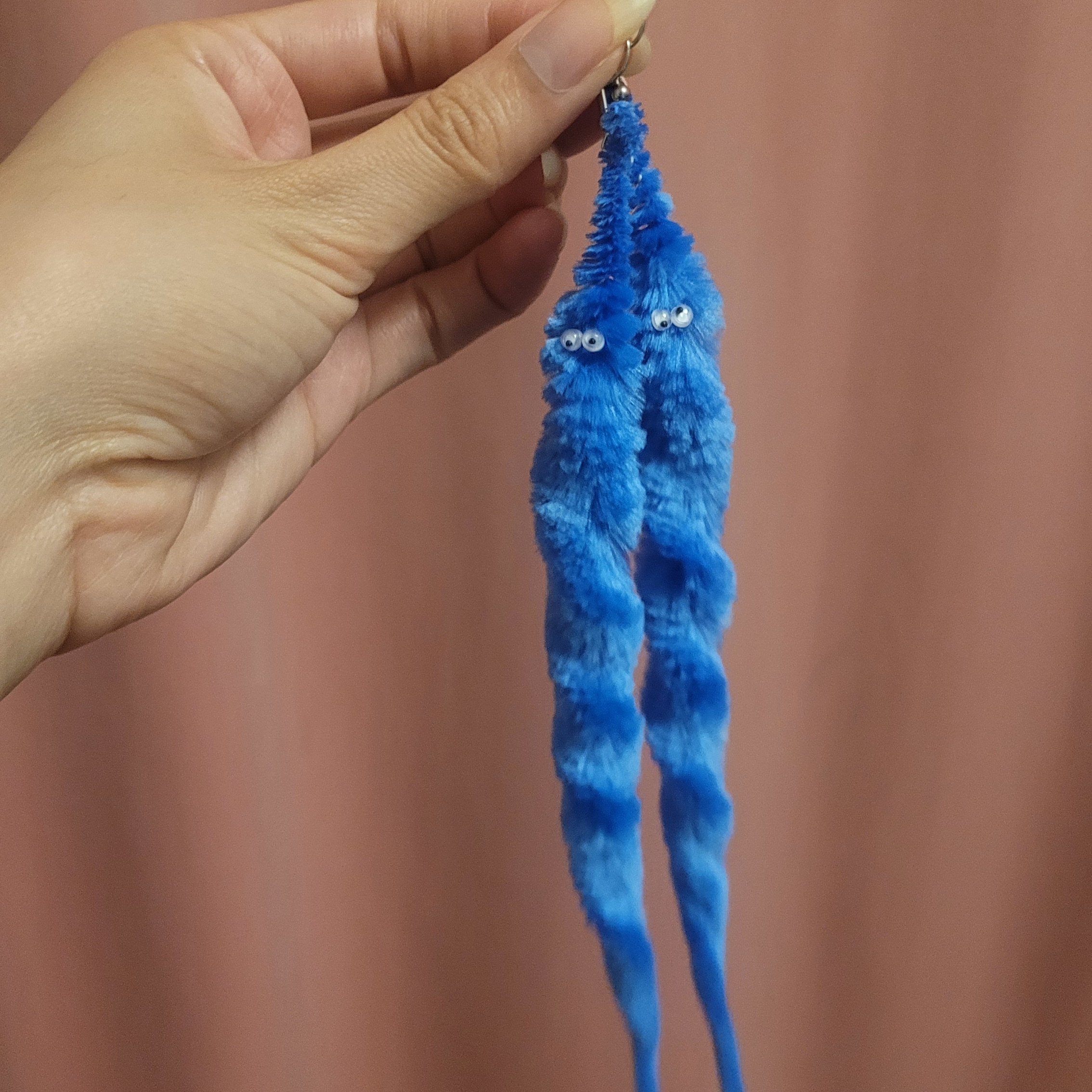 Worm on a String Earrings